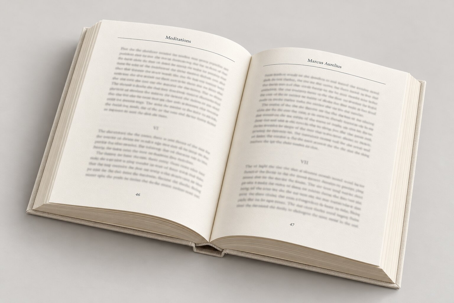 An open War Philosophy edition showing a two-page spread