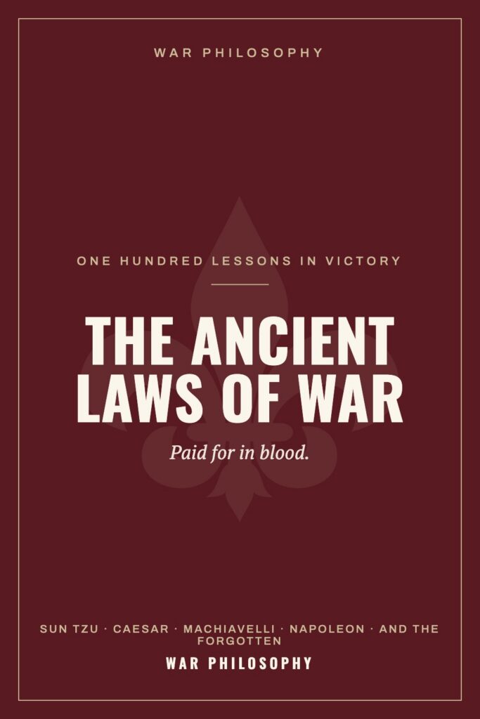 The Ancient Laws of War — One Hundred Lessons in Victory